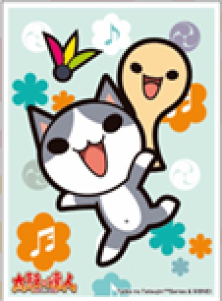 『太鼓の達人』キャラクタースリーブ ネコと杓子 (EN-1437)(65枚入り)